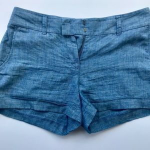 Women’s chambray shorts